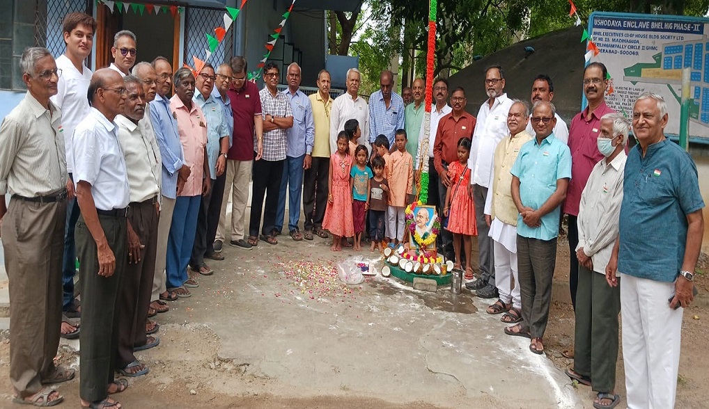 Independent Day celebrations at Society Office on 15-Aug-2023