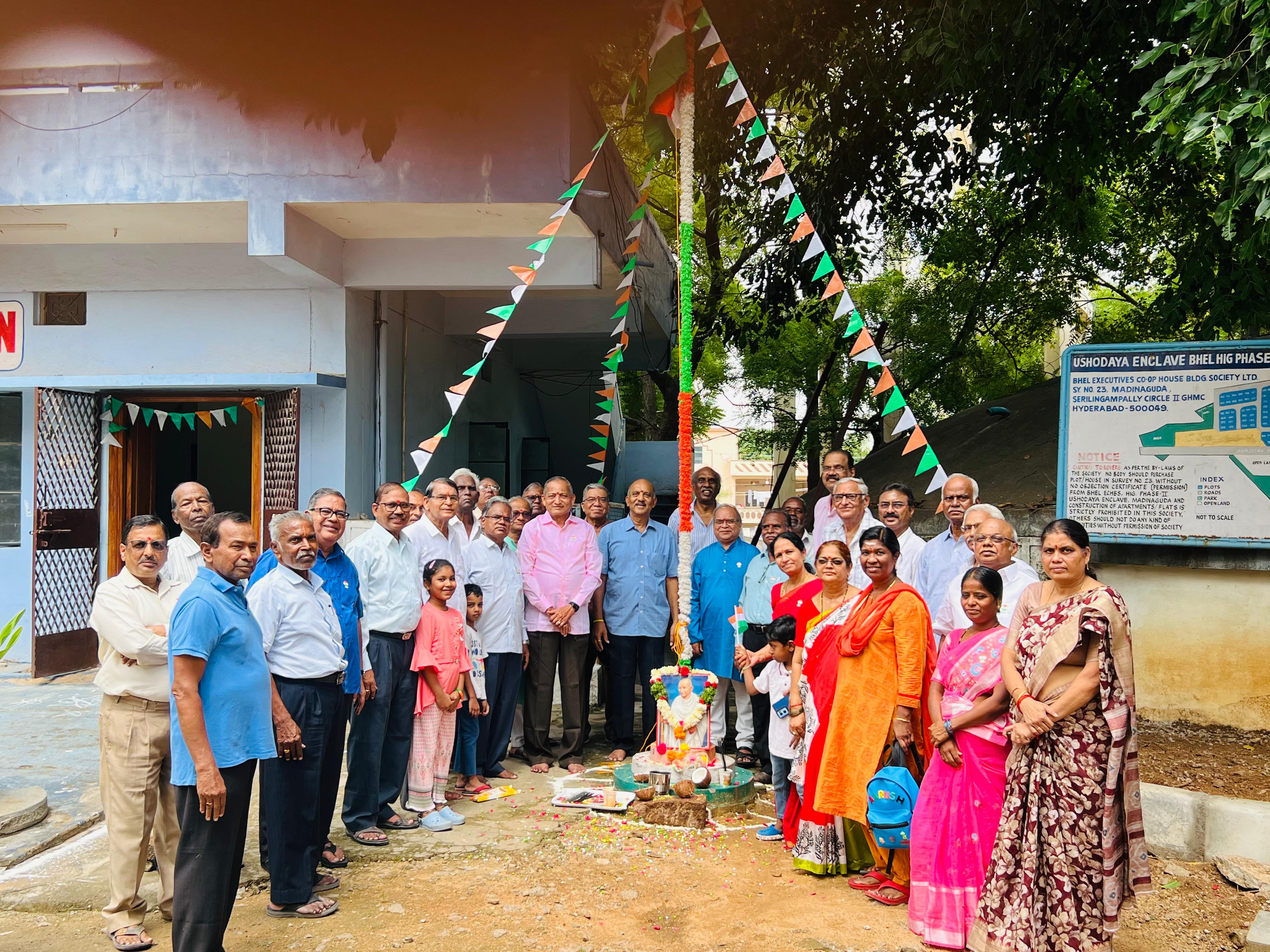 Independence day celebration on 15-Aug-2024