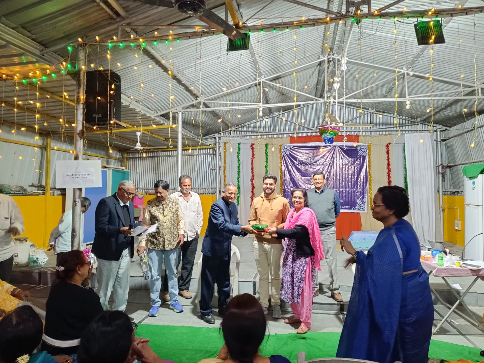 New Year welcome function on 2025-12-31 